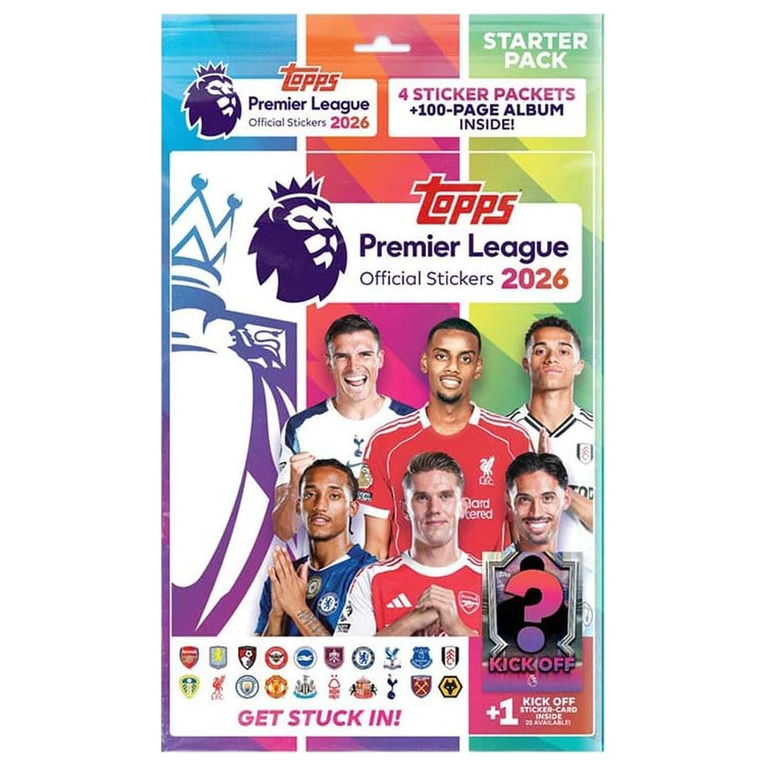 Premier League 2025/26 Starter Pack Naljepnica fotografija proizvoda
