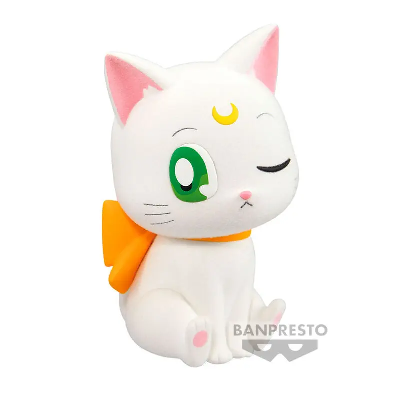 Pretty Guardian Sailor Moon Cosmos the Movie Artemis Big Ribbon Fluffy Puffy figura 7cm fotografija proizvoda