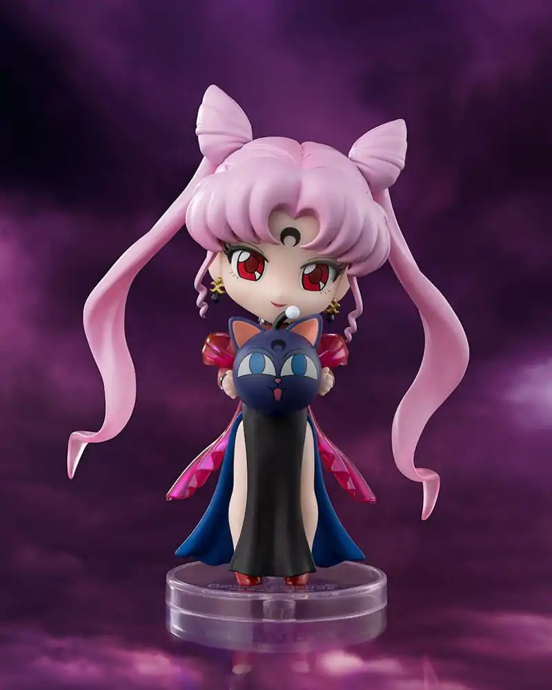 Pretty Guardian Sailor Moon R Figuarts mini akcijska figura Black Lady 9 cm fotografija proizvoda