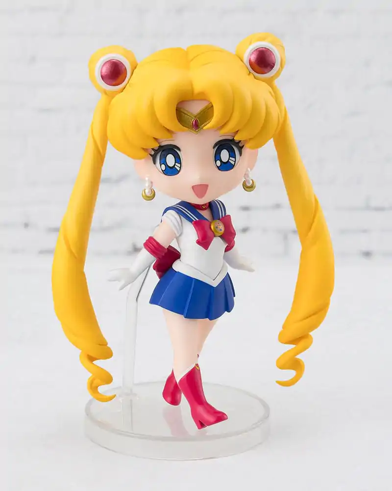 Pretty Guardian Sailor Moon R Figuarts mini akcijska figura Sailor Moon Crystal Star Compact Edition 9 cm fotografija proizvoda