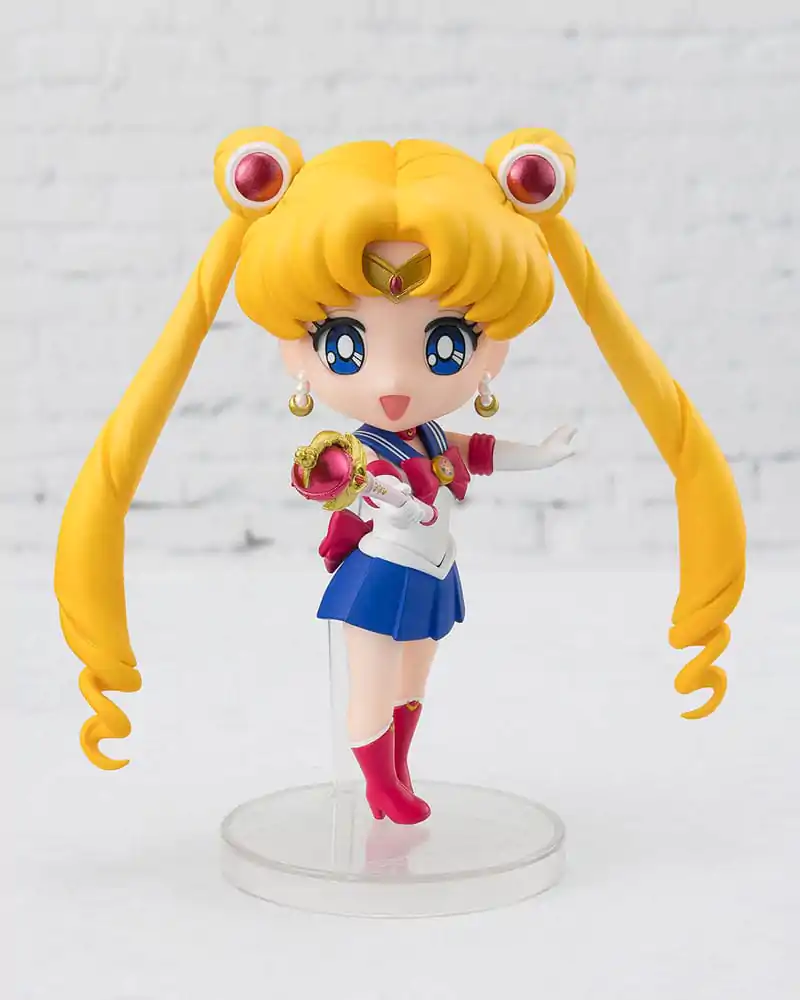 Pretty Guardian Sailor Moon R Figuarts mini akcijska figura Sailor Moon Crystal Star Compact Edition 9 cm fotografija proizvoda