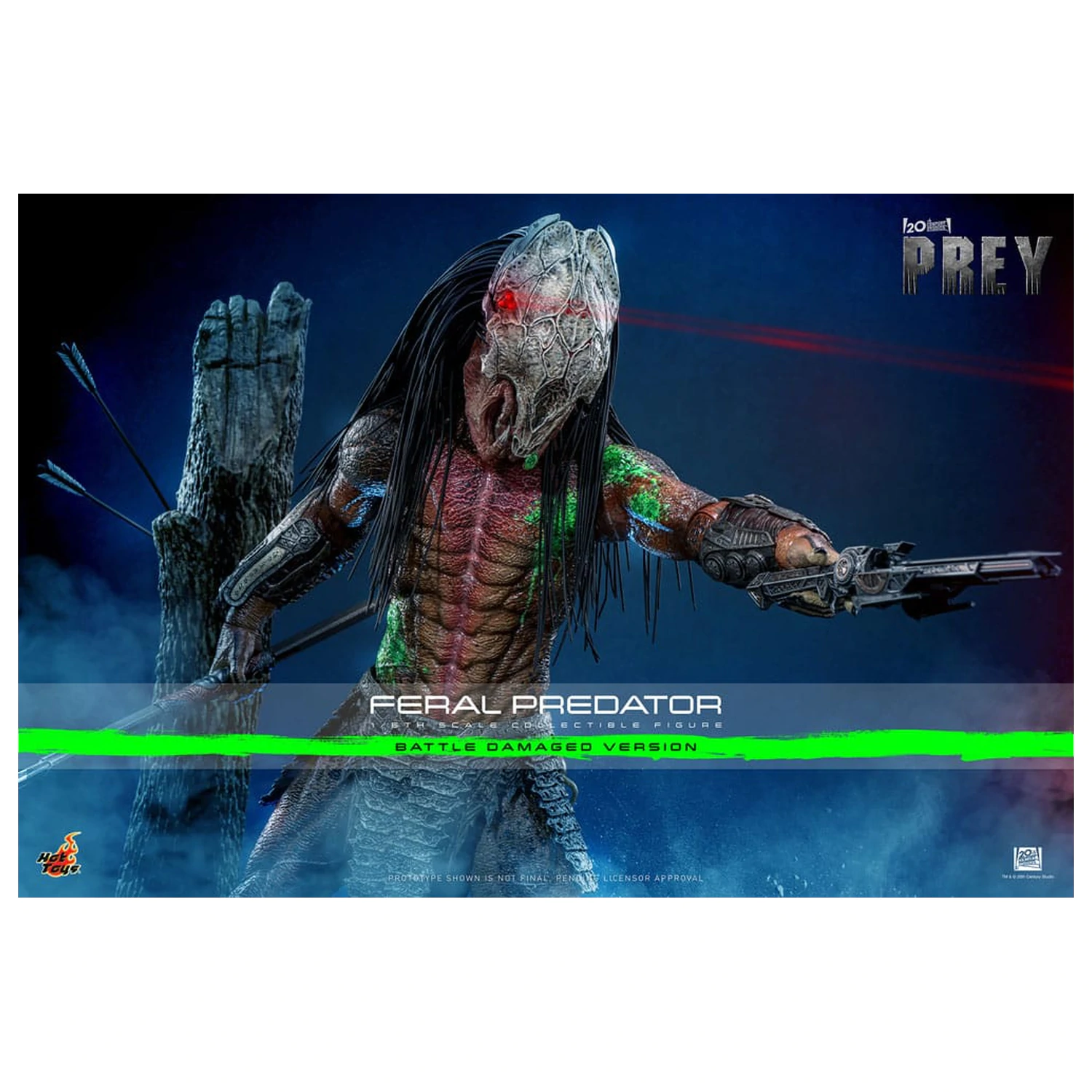 Prey akcijska figura 1/6 Feral Predator (oštećena u borbi verzija) 37 cm fotografija proizvoda
