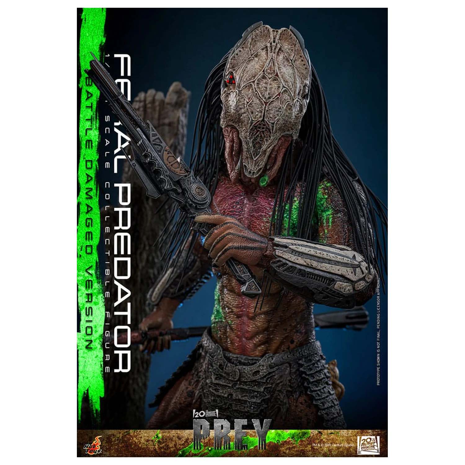 Prey akcijska figura 1/6 Feral Predator (oštećena u borbi verzija) 37 cm fotografija proizvoda