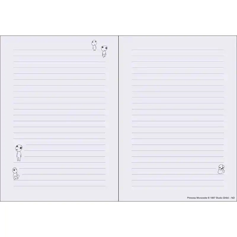 Princess Mononoke Bilježnica San Flexi fotografija proizvoda