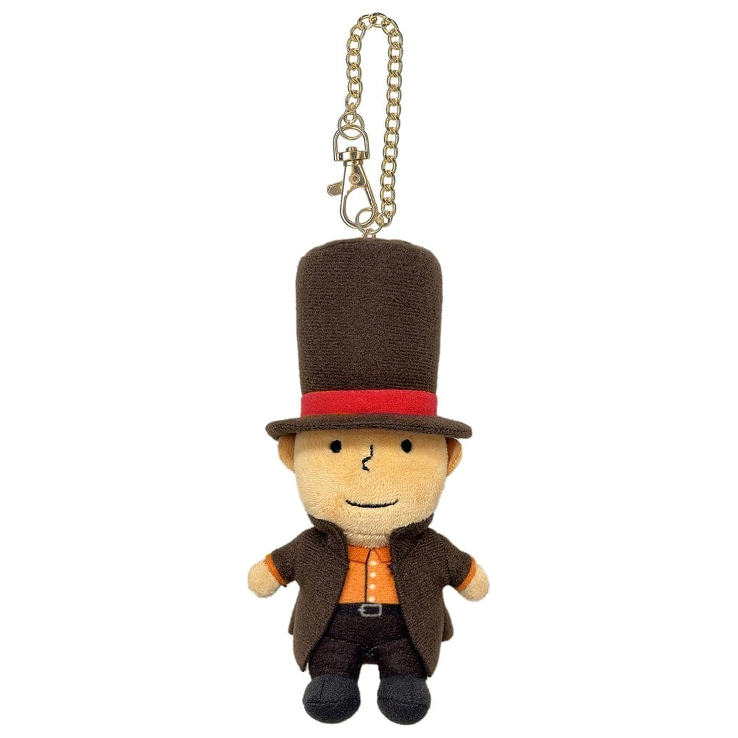 Professor Layton and the New World of Steam plišani privjesak za ključeve metalni 16 cm fotografija proizvoda