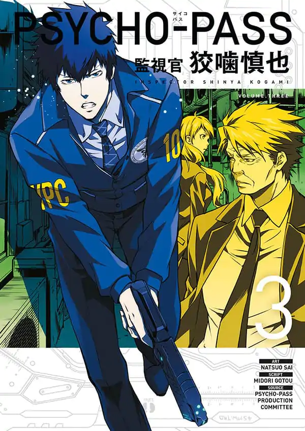 Psycho-Pass: Inspector Shinya Kogami Manga Svezak 3 fotografija proizvoda