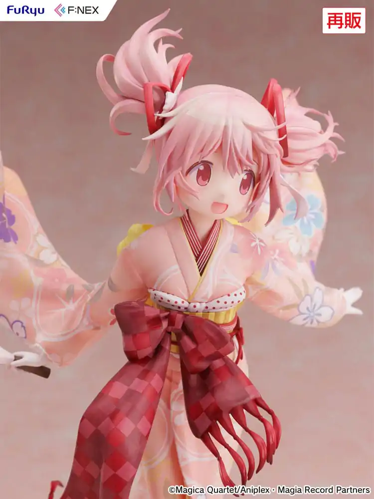 Puella Magi Madoka Magica Side Story Magia Record PVC figura 1/7 Madoka Kaname Kimono verzija 22 cm fotografija proizvoda