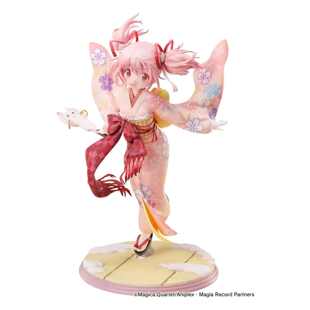 Puella Magi Madoka Magica Side Story Magia Record PVC figura 1/7 Madoka Kaname Kimono verzija 22 cm fotografija proizvoda
