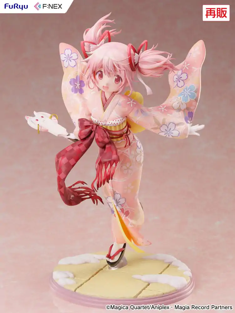 Puella Magi Madoka Magica Side Story Magia Record PVC figura 1/7 Madoka Kaname Kimono verzija 22 cm fotografija proizvoda