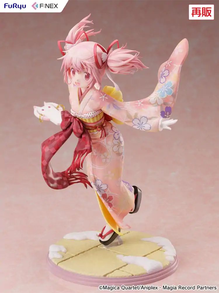 Puella Magi Madoka Magica Side Story Magia Record PVC figura 1/7 Madoka Kaname Kimono verzija 22 cm fotografija proizvoda