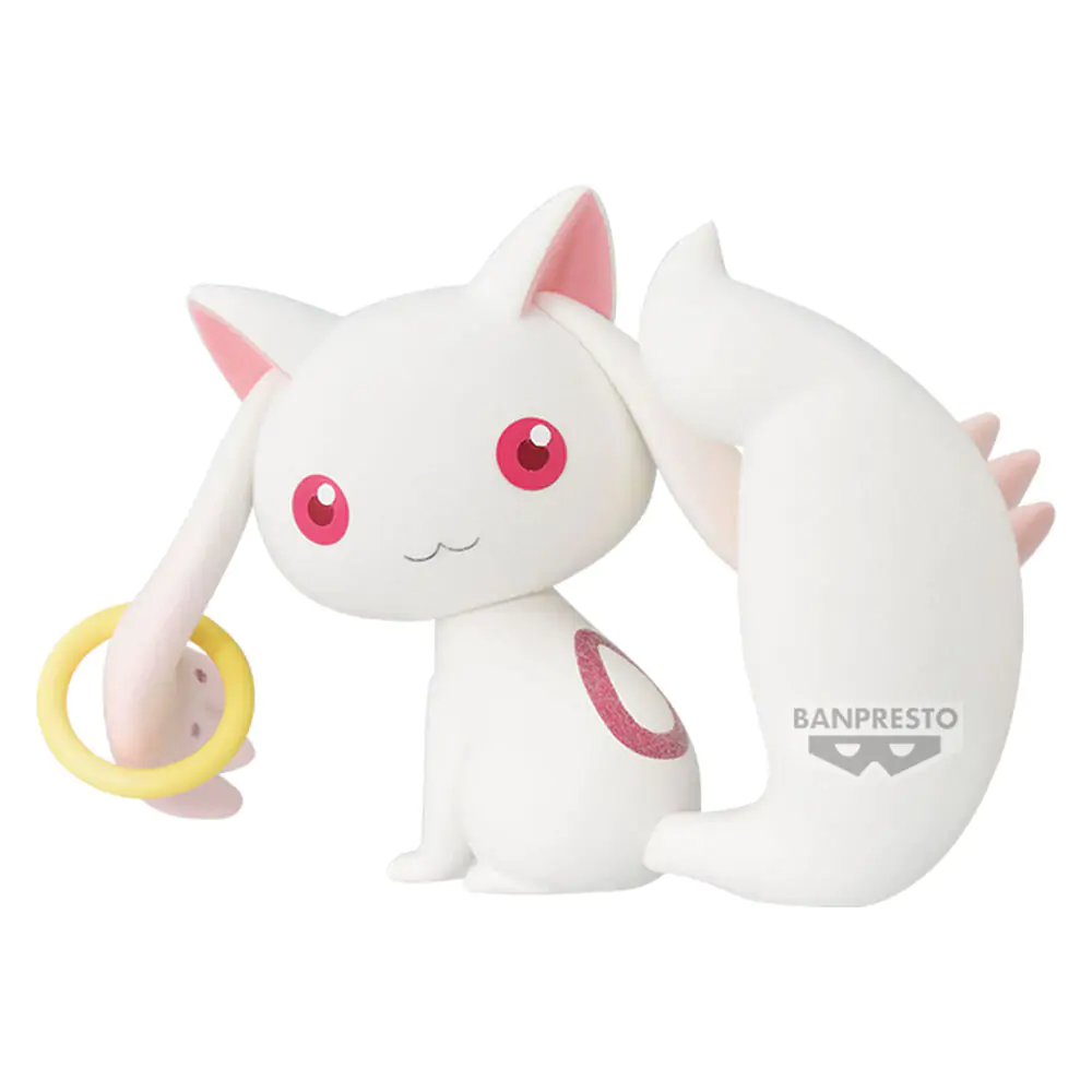 Puella Magi Madoka Magica The Movie Rebellion Kyubey Fluffy Puffy figura 12 cm fotografija proizvoda
