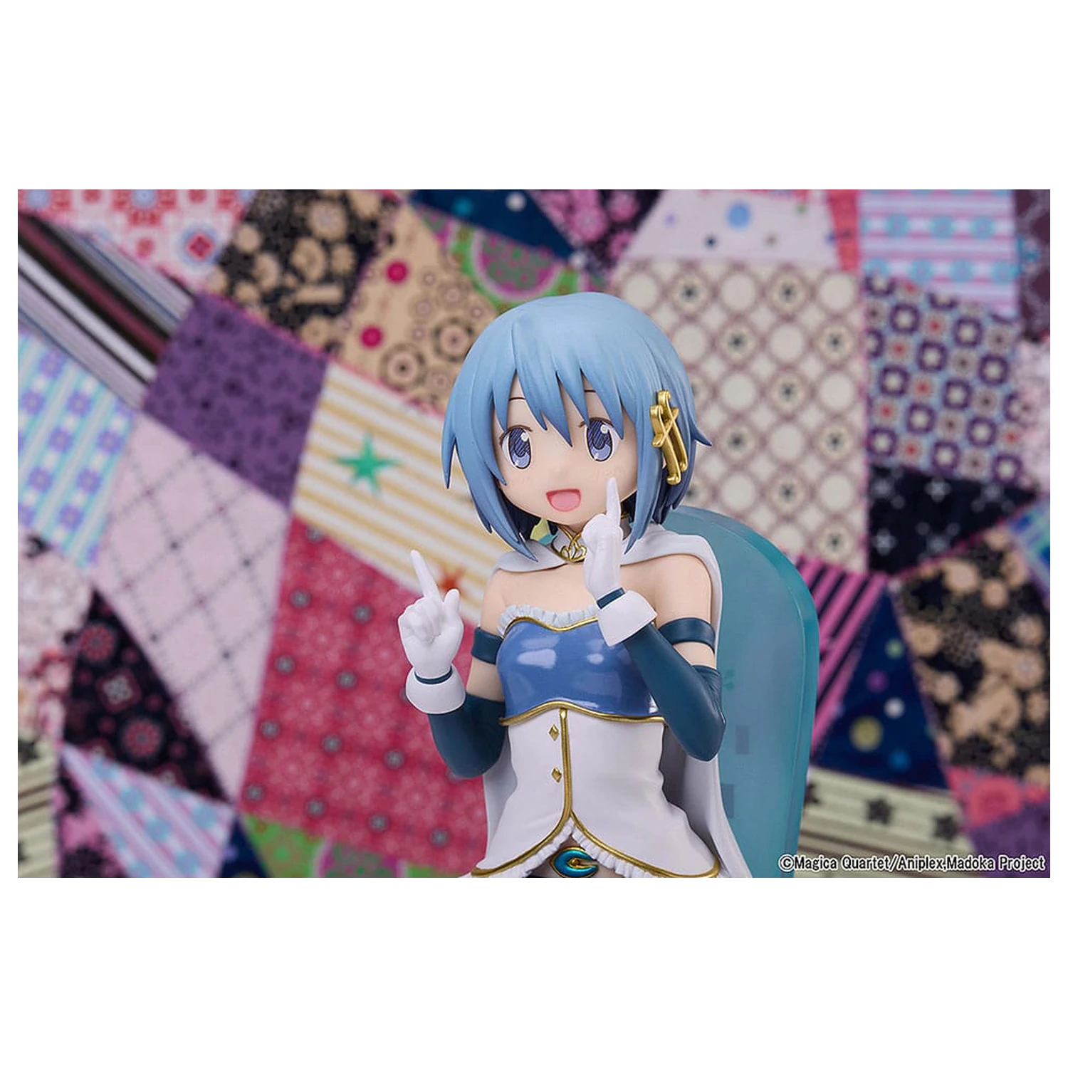 Puella Magi Madoka Magica The Movie: Rebellion PVC Statua Sayaka Miki Tea Party Cake Song Ver. 18 cm fotografija proizvoda