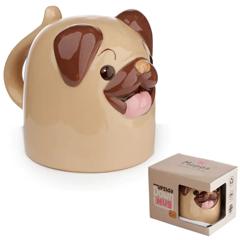 Pug pas 3D šalica 590ml fotografija proizvoda