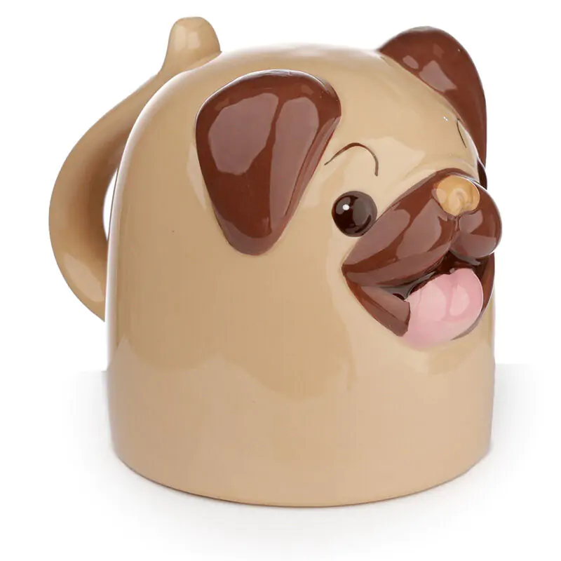 Pug pas 3D šalica 590ml fotografija proizvoda