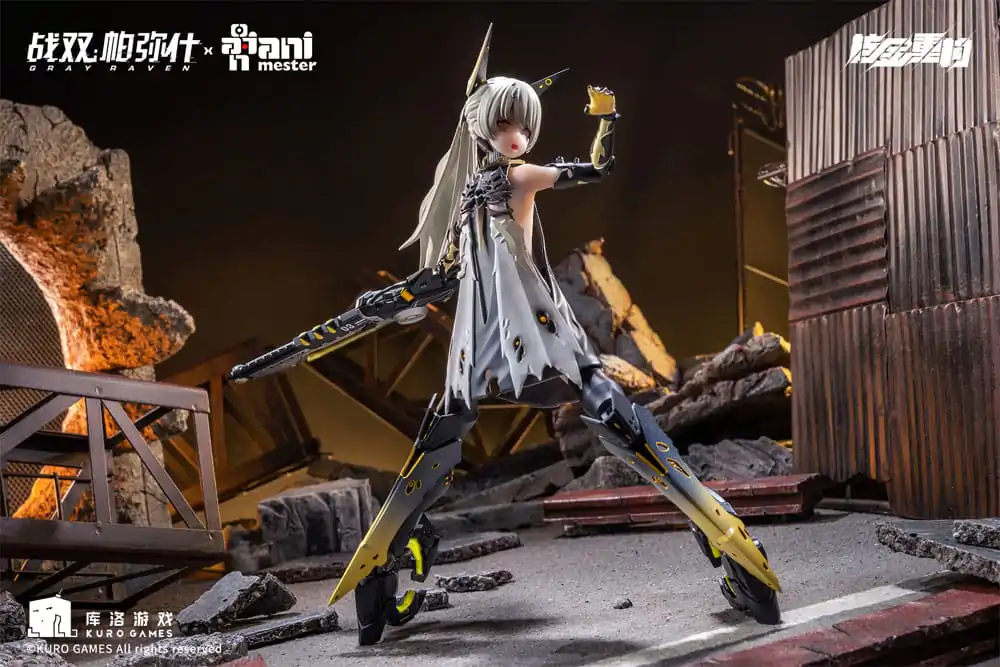 Punishing: Gray Raven Action Figure 1/9 Nanami Pulse Metal Besprijekorna akcijska figura 20 cm fotografija proizvoda