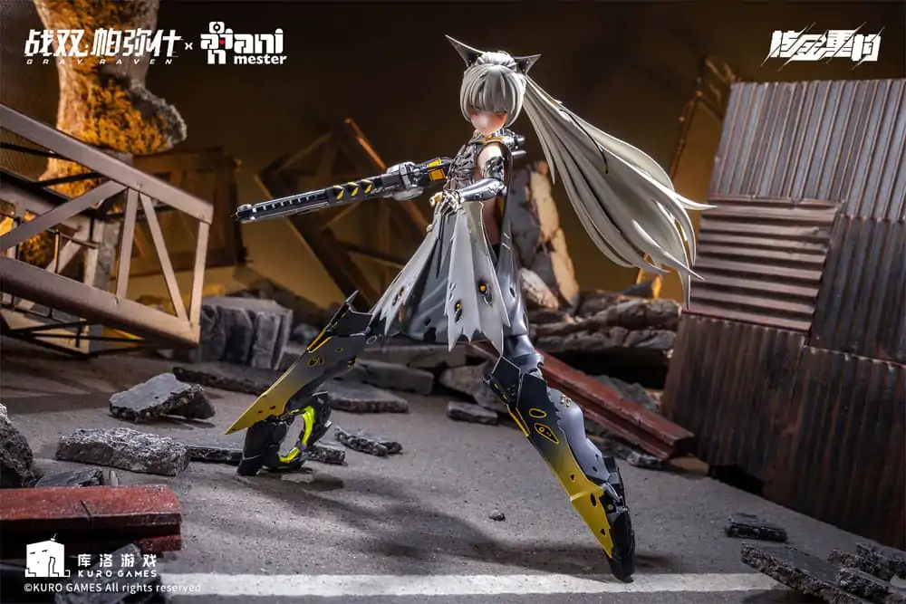 Punishing: Gray Raven Action Figure 1/9 Nanami Pulse Metal Besprijekorna akcijska figura 20 cm fotografija proizvoda