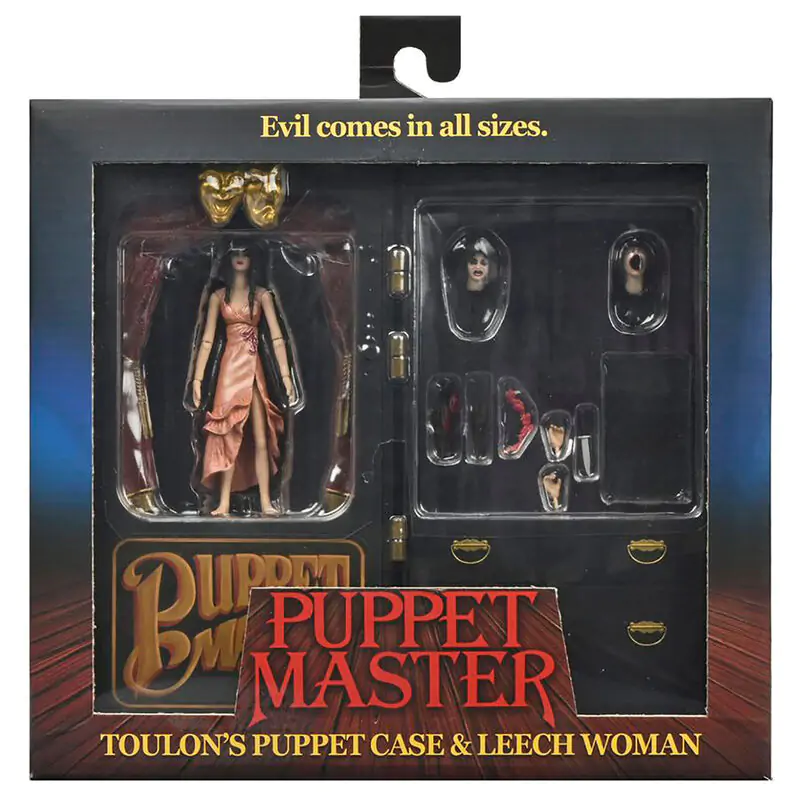 Puppet Master Toulons Puppet Case & Leech Woman figura 10 cm fotografija proizvoda