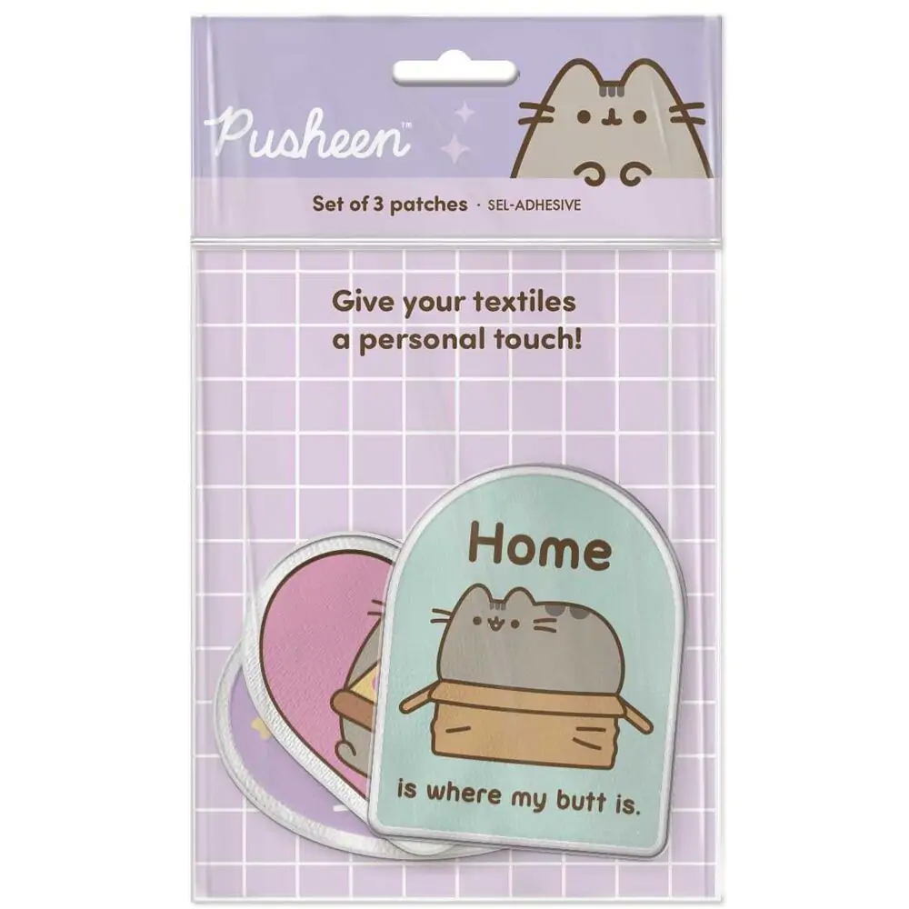 Pusheen set od 3 нашивки fotografija proizvoda