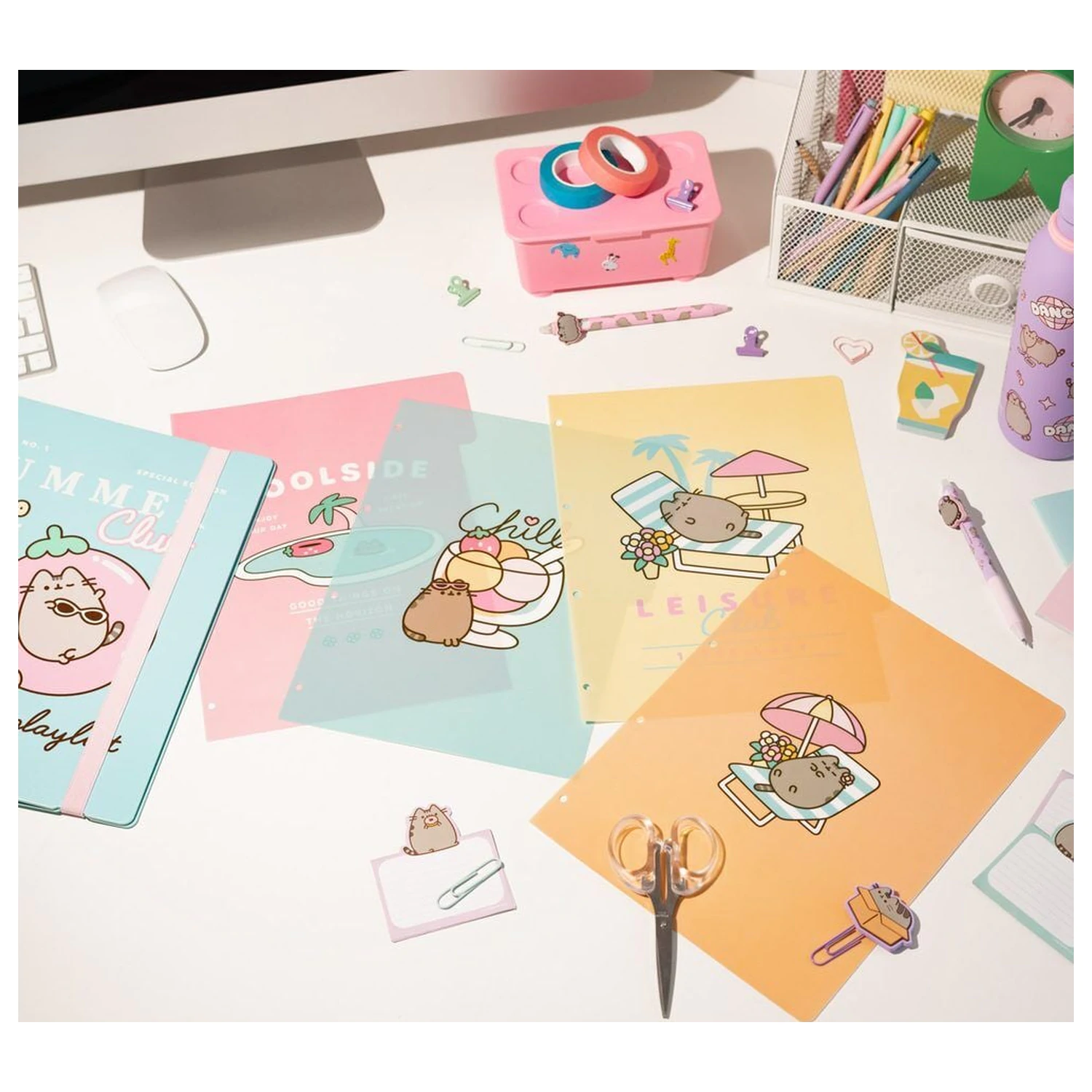 Pusheen registrator s 4 prstena fotografija proizvoda
