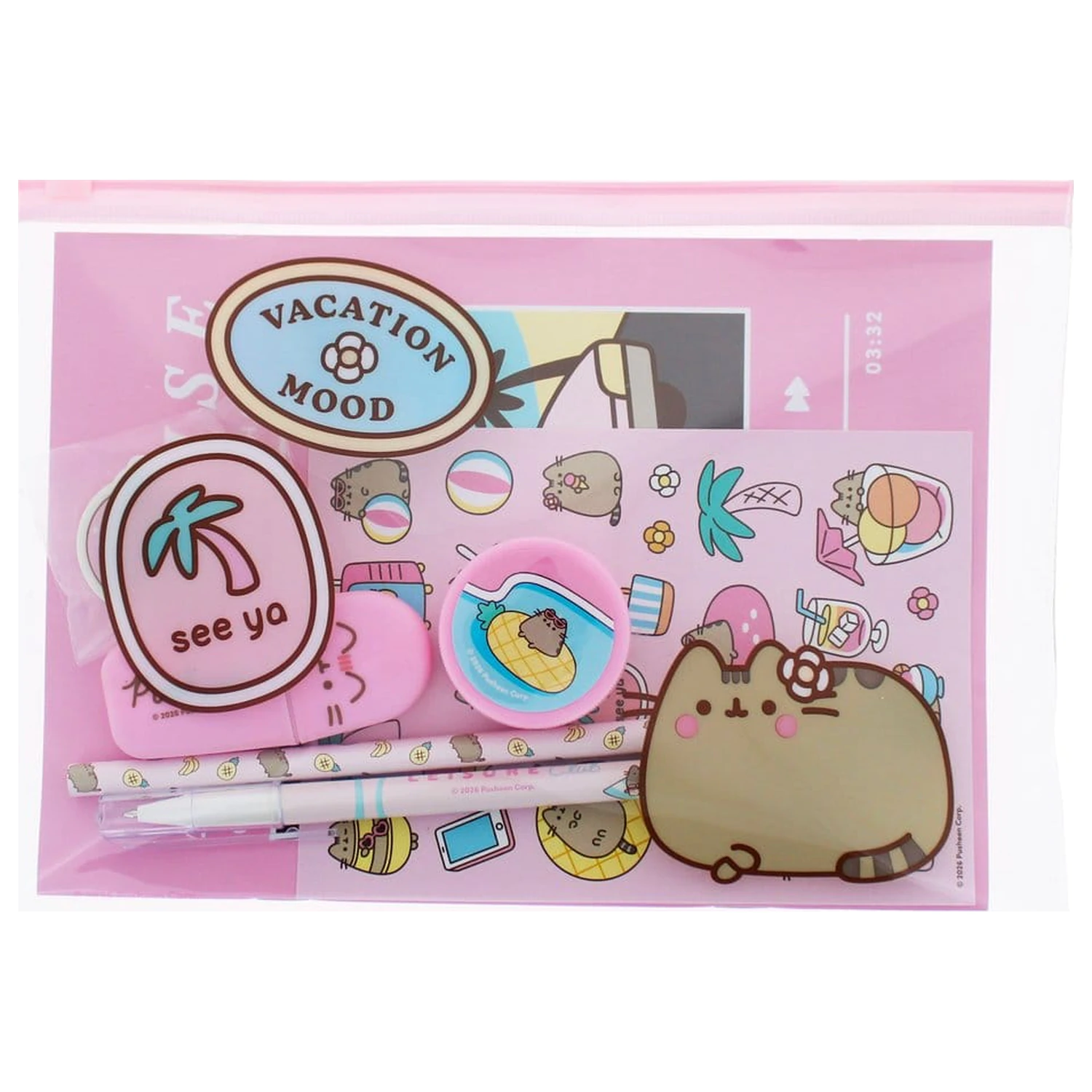 Pusheen set pribora za pisanje od 7 dijelova fotografija proizvoda