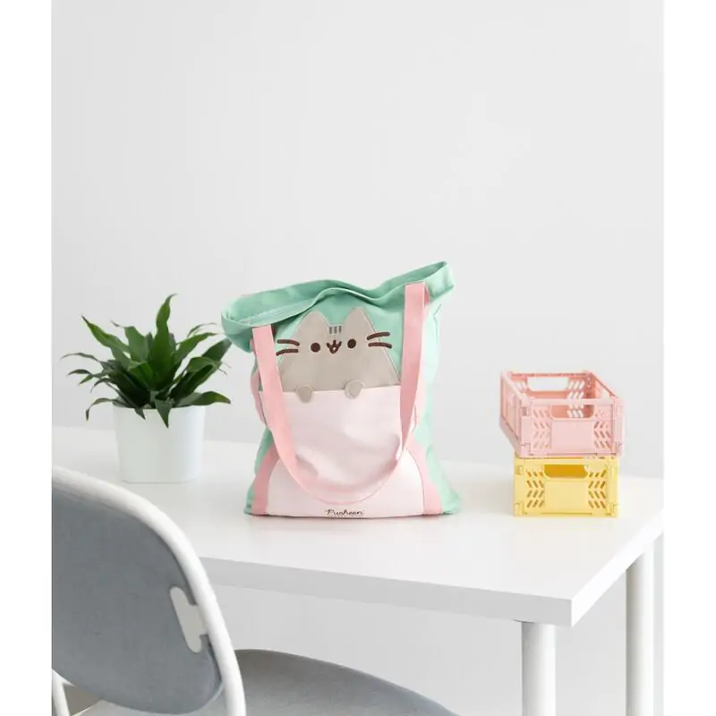 Pusheen premium shopping torba fotografija proizvoda