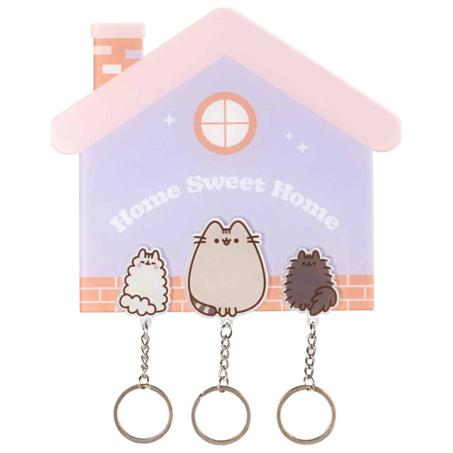Pusheen stalak za ključeve uklj. 3 privjeska za ključeve fotografija proizvoda