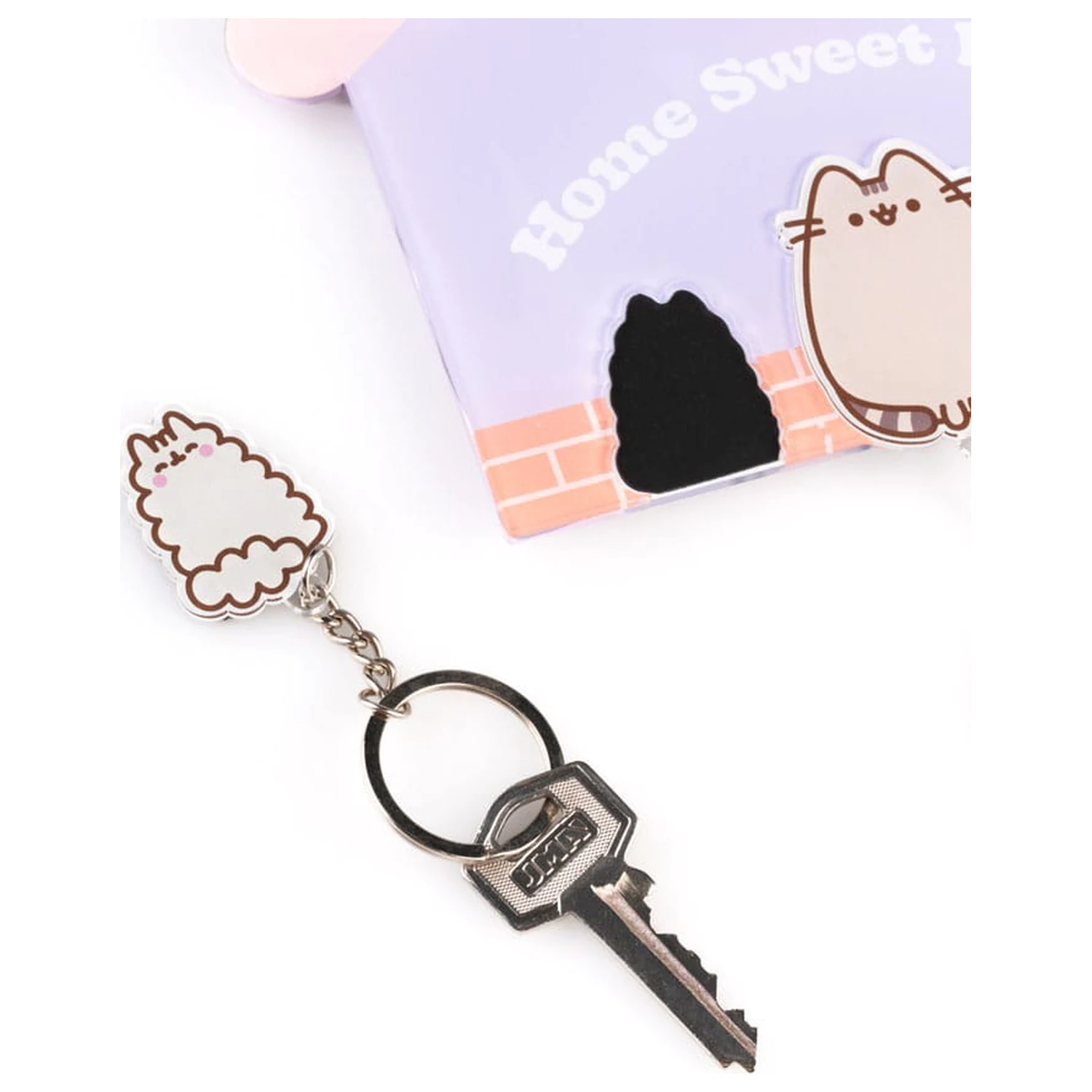 Pusheen stalak za ključeve uklj. 3 privjeska za ključeve fotografija proizvoda