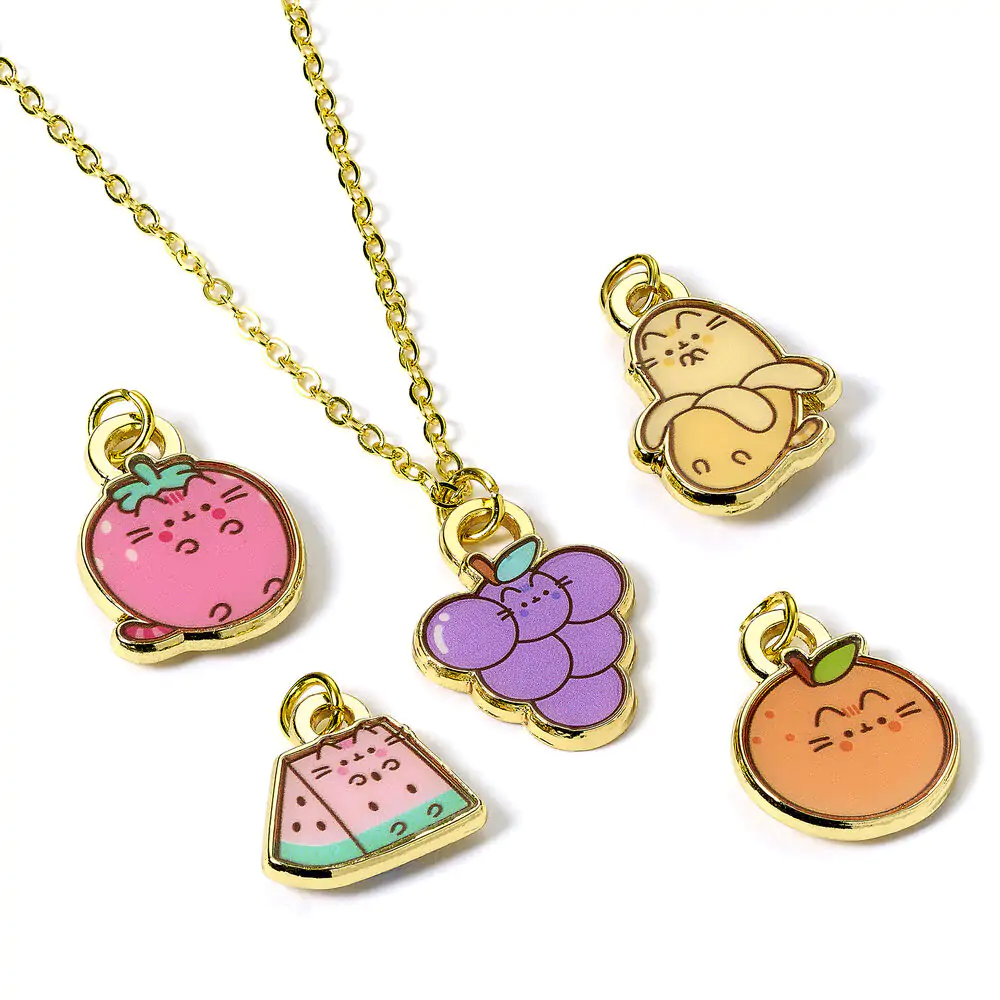 Pusheen Fruits ogrlica + privjesci fotografija proizvoda