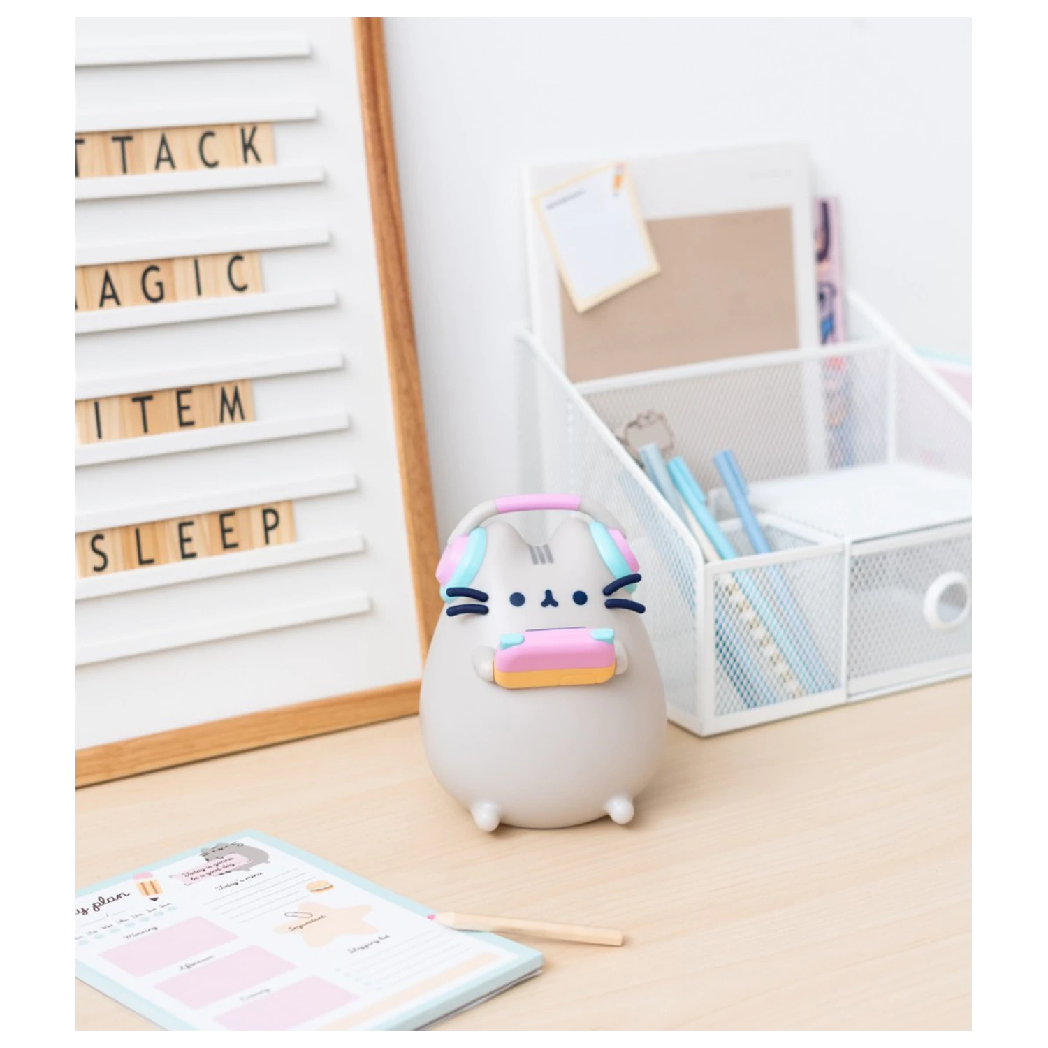 Pusheen Gamer lampa fotografija proizvoda