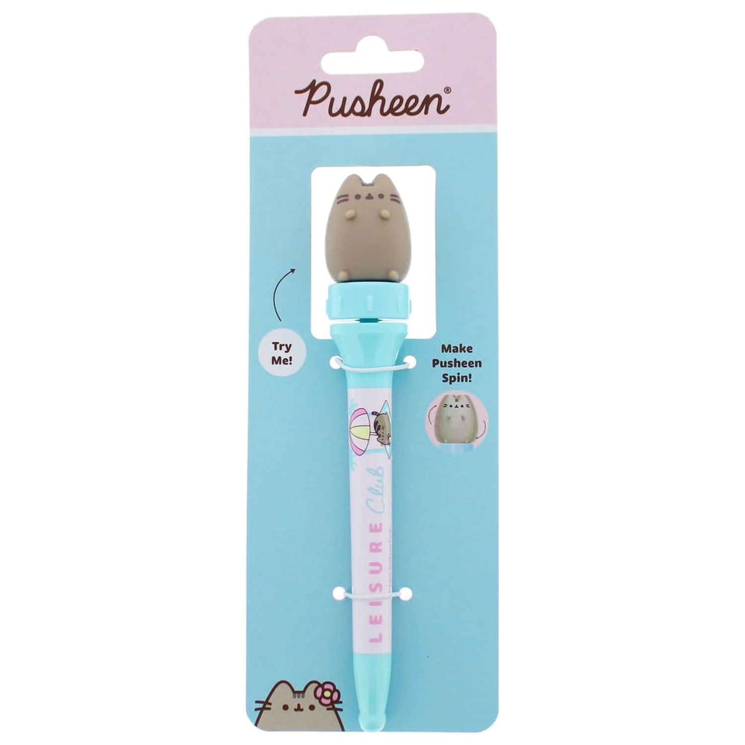 Pusheen Pen Spinny Leisure Club Blue fotografija proizvoda