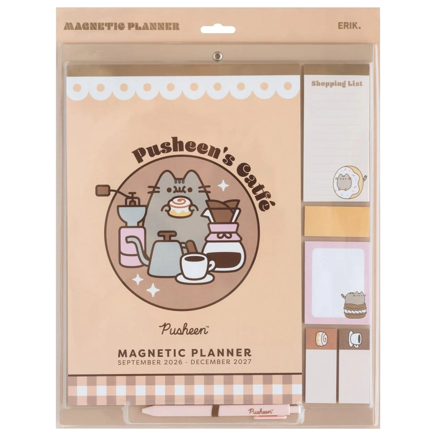 Pusheen Magnetski planer 2026./27. 30 x 35 cm fotografija proizvoda