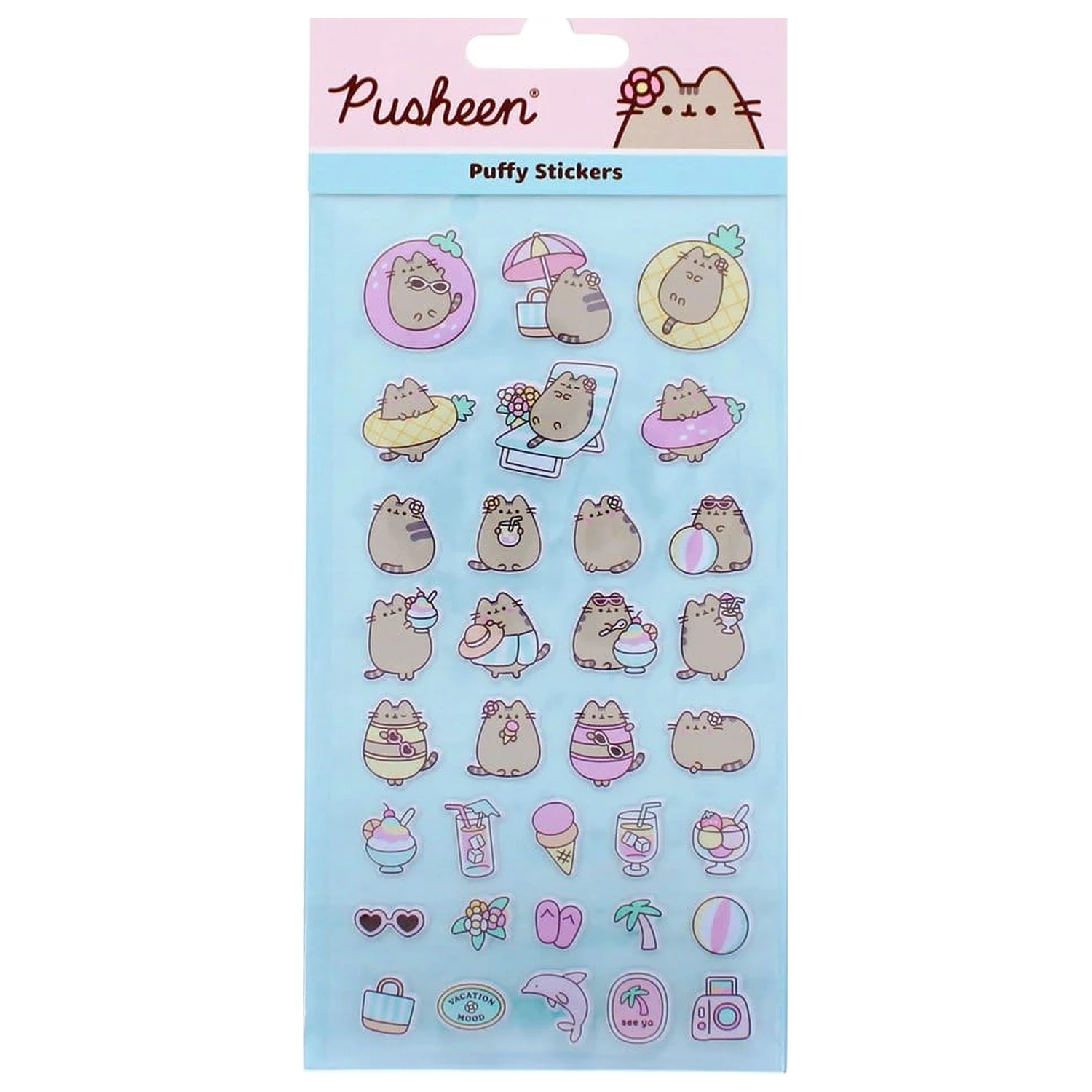 Pusheen set naljepnica fotografija proizvoda