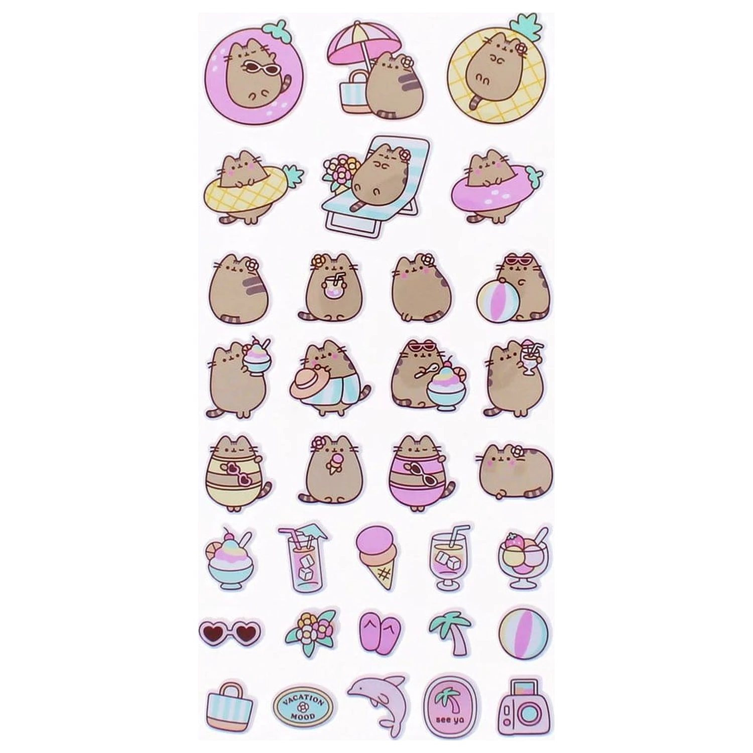 Pusheen set naljepnica fotografija proizvoda