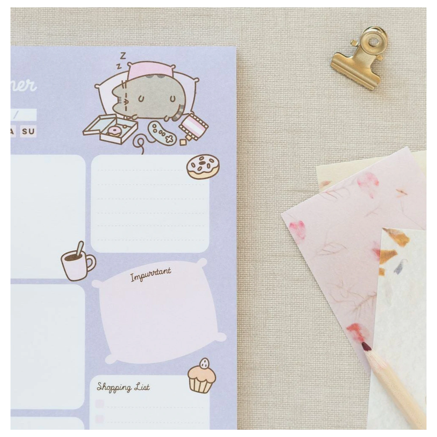 Pusheen Moments A5 dnevni planer fotografija proizvoda