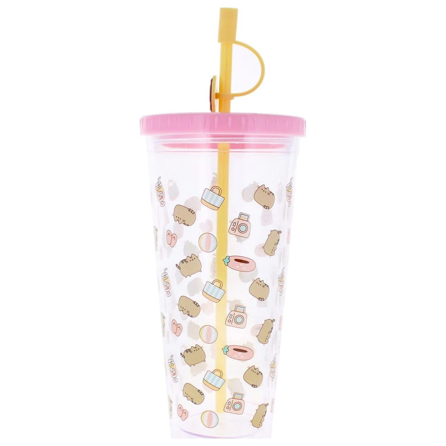 Pusheen Tumbler sa slamkom 700 ml fotografija proizvoda