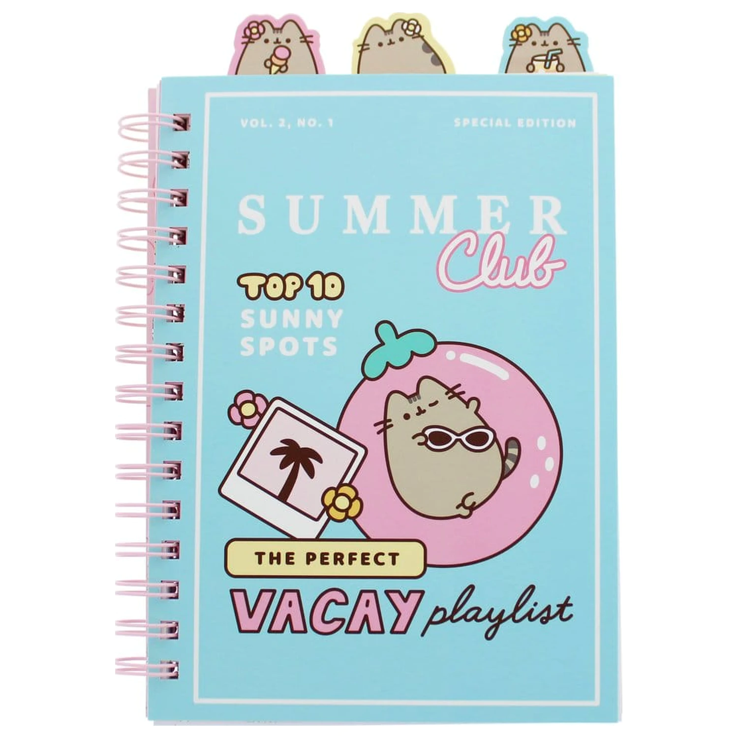Pusheen bilježnica A5 projektna bilježnica Summer Club fotografija proizvoda