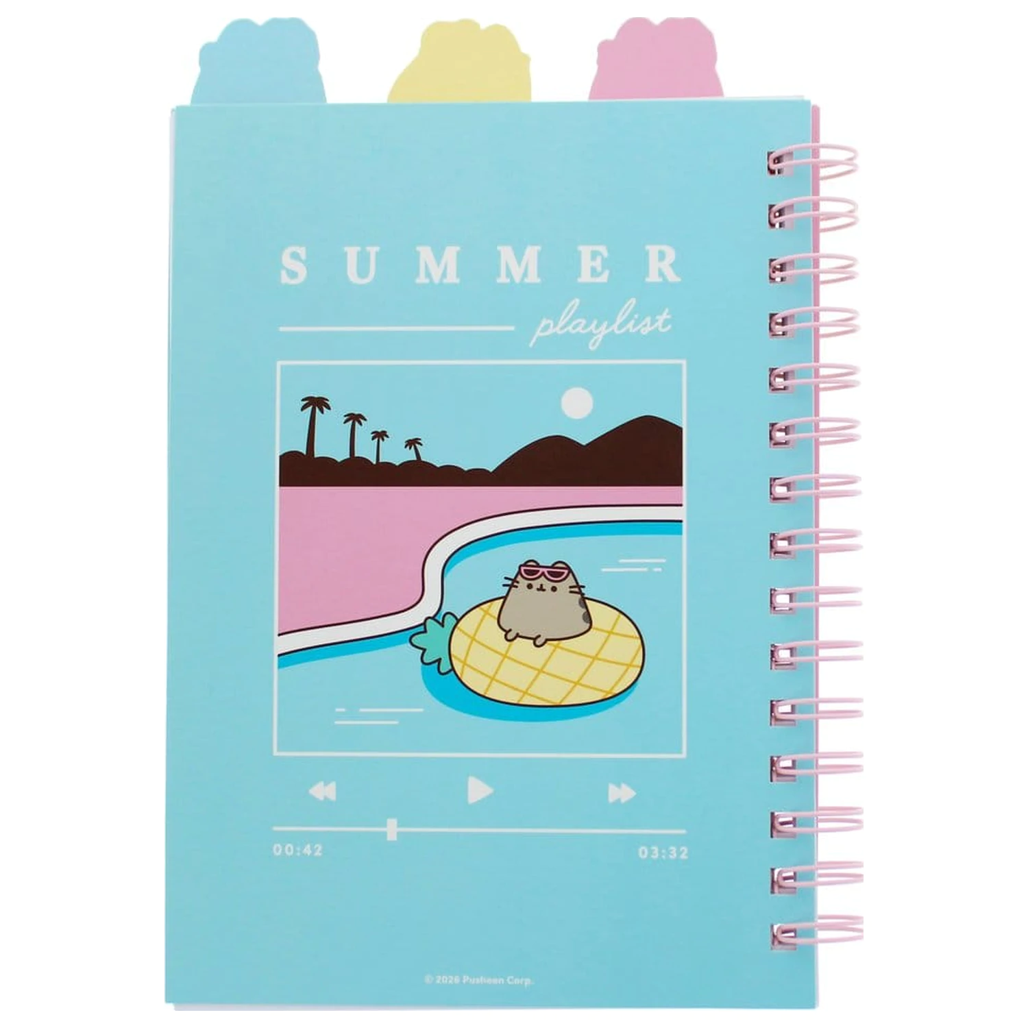 Pusheen bilježnica A5 projektna bilježnica Summer Club fotografija proizvoda