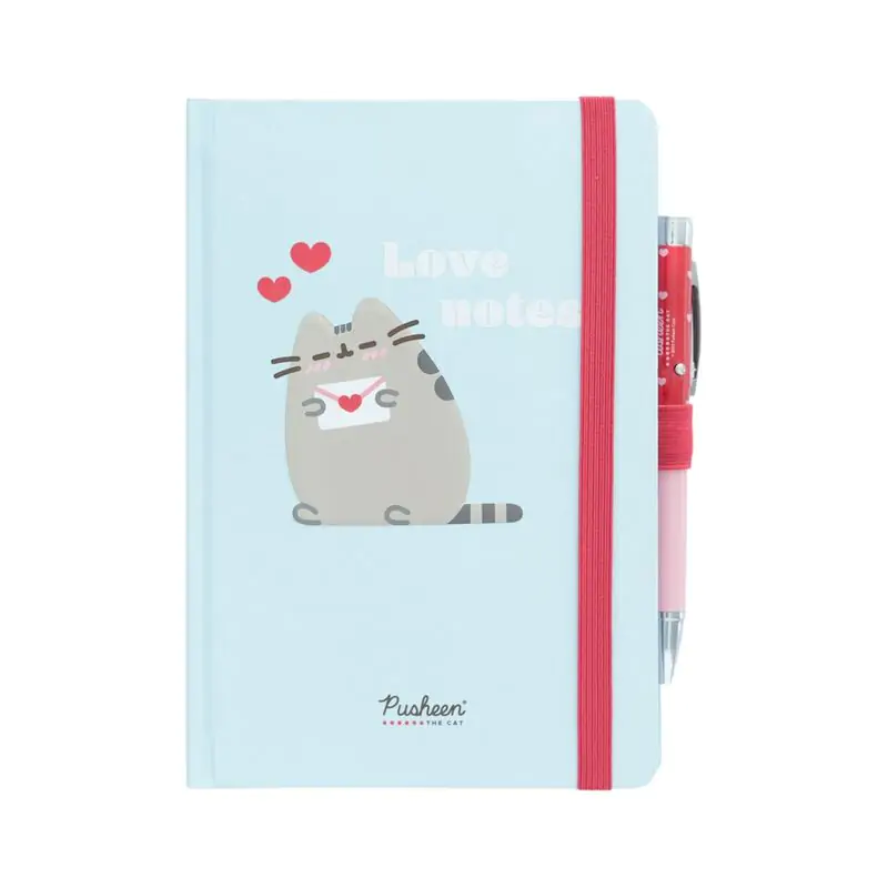 Pusheen Purrfect Love A5 premium bilježnica + projector pen fotografija proizvoda