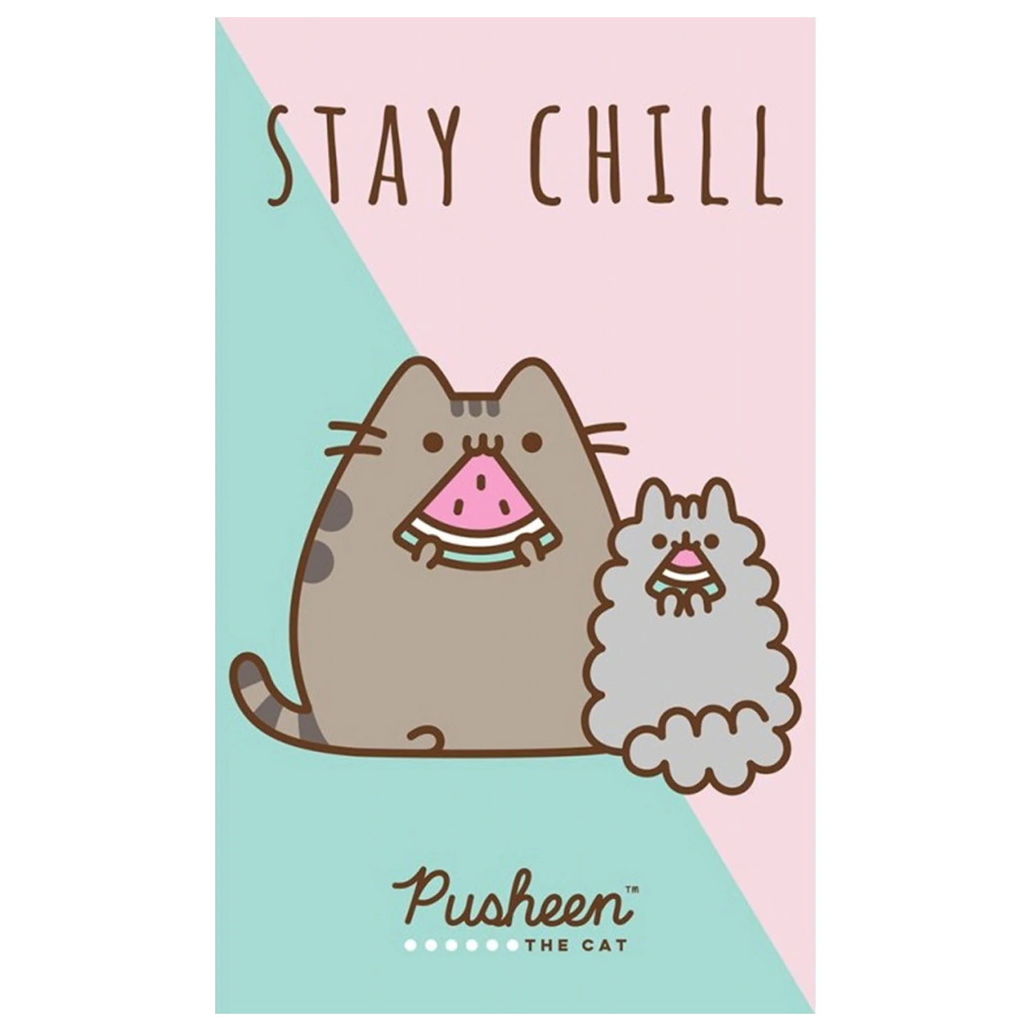 Pusheen Stay Chill ručnik za ruke, ručnik za lice fotografija proizvoda