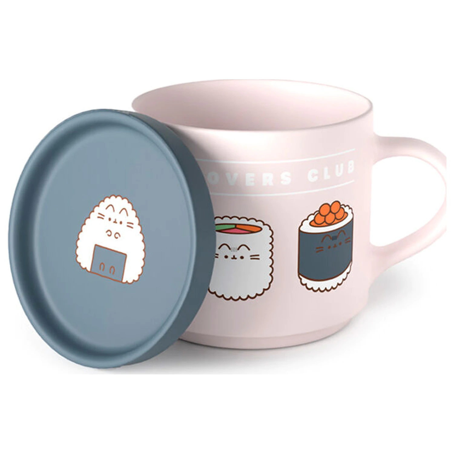 Pusheen the Cat Sushi Lover šalica i set poklopaca za podmetač fotografija proizvoda