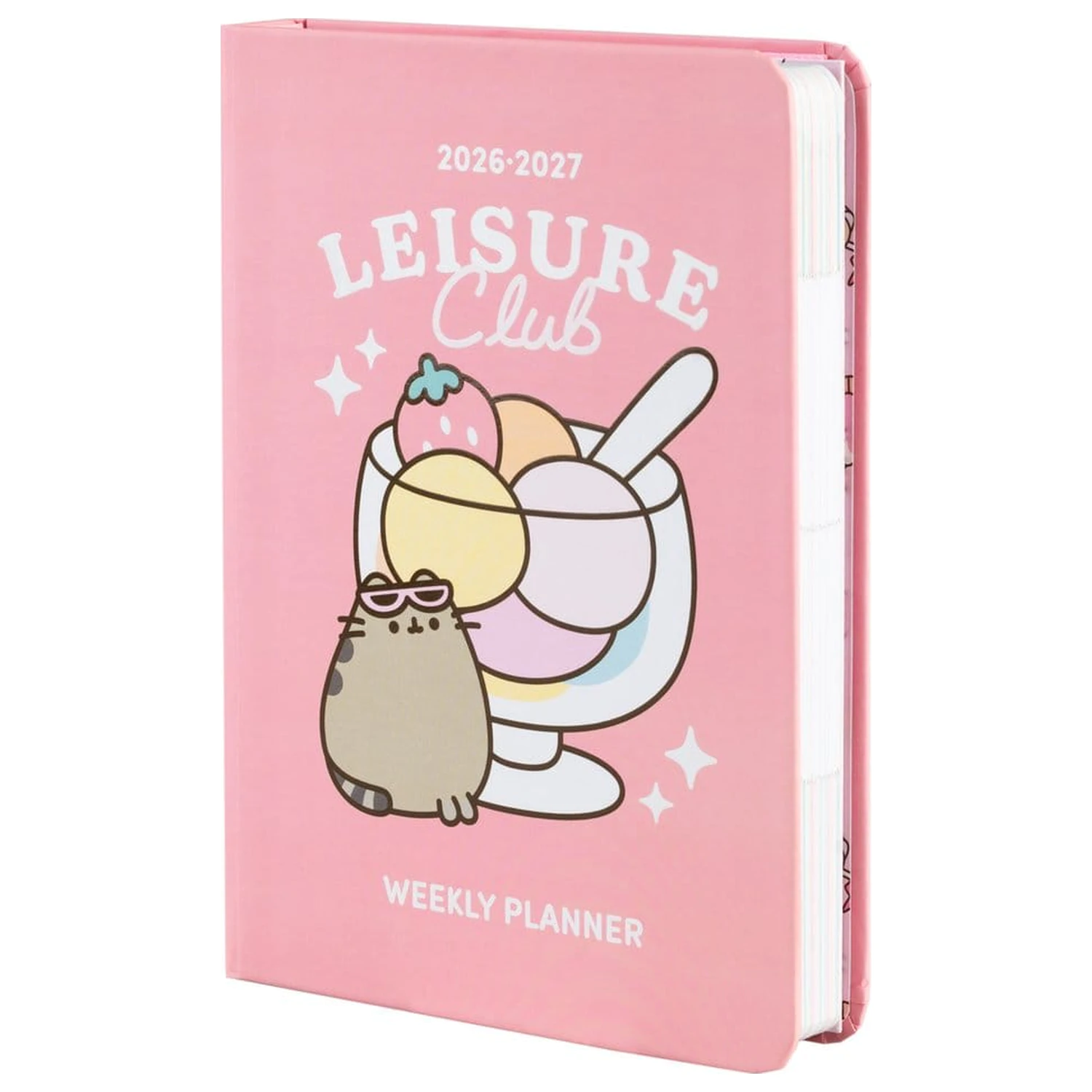 Pusheen Academic Planner Tropical Vacation 2026./27. A6 *Engleska verzija* fotografija proizvoda