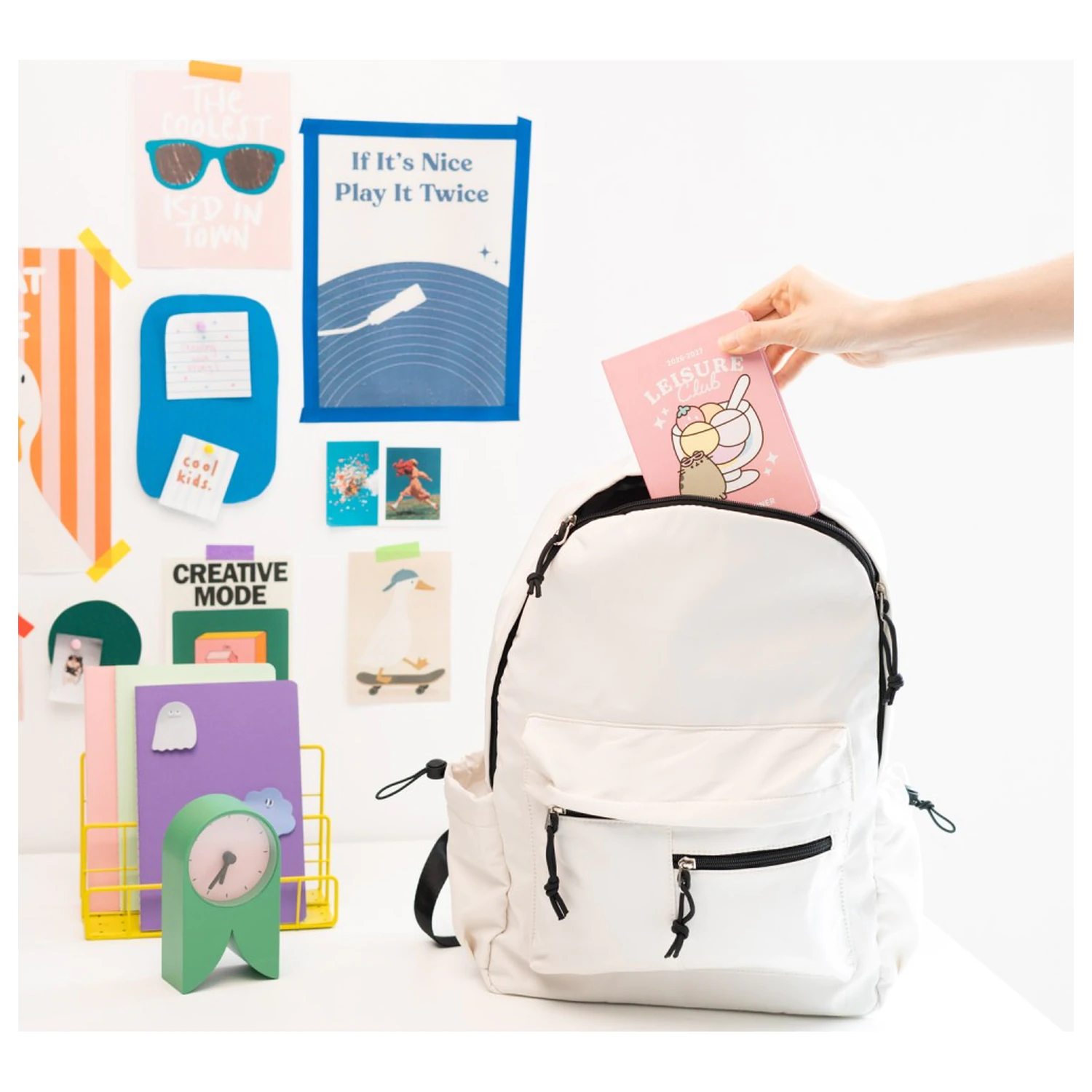 Pusheen Academic Planner Tropical Vacation 2026./27. A6 *Engleska verzija* fotografija proizvoda