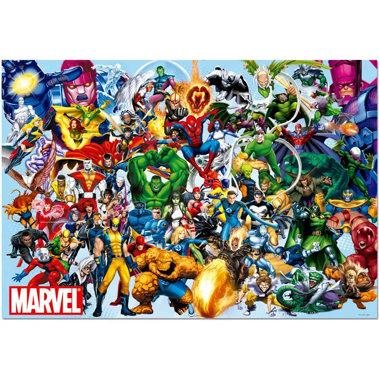 Marvel Heroes puzzle 1000 komada fotografija proizvoda