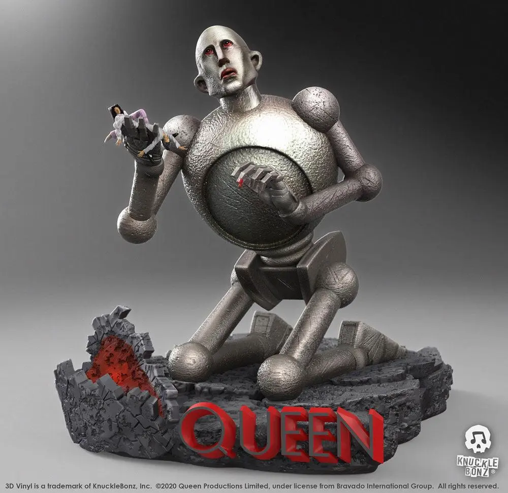 Queen 3D vinilna statua Queen Robot (News of the World) 20 x 21 x 24 cm fotografija proizvoda