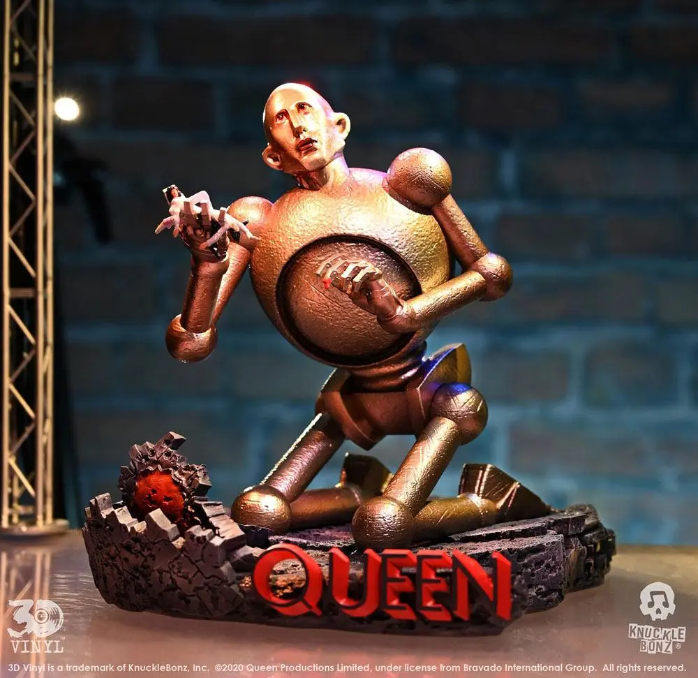 Queen 3D vinilna statua Queen Robot (News of the World) 20 x 21 x 24 cm fotografija proizvoda