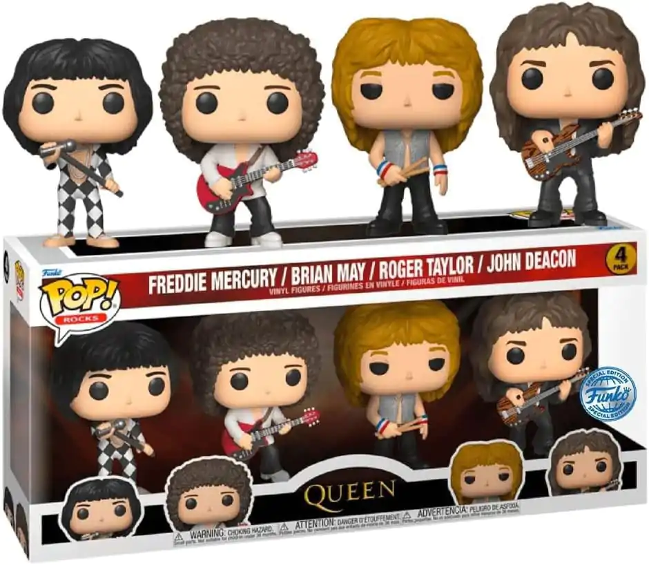 Queen POP! Movies Vinilna figura 4-Pack 9 cm fotografija proizvoda