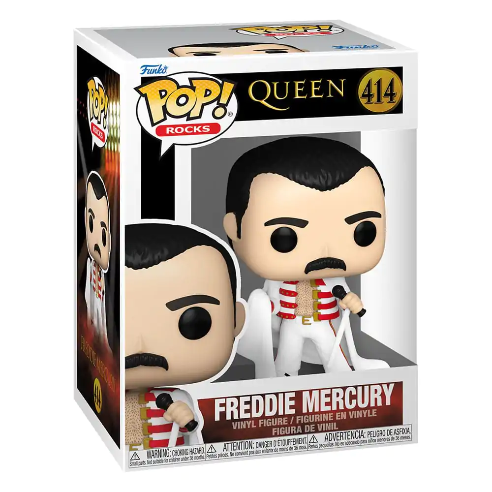 Queen Funko POP! Rocks Vinilna Figura Freddie Mercury s Plaštem 9 cm fotografija proizvoda