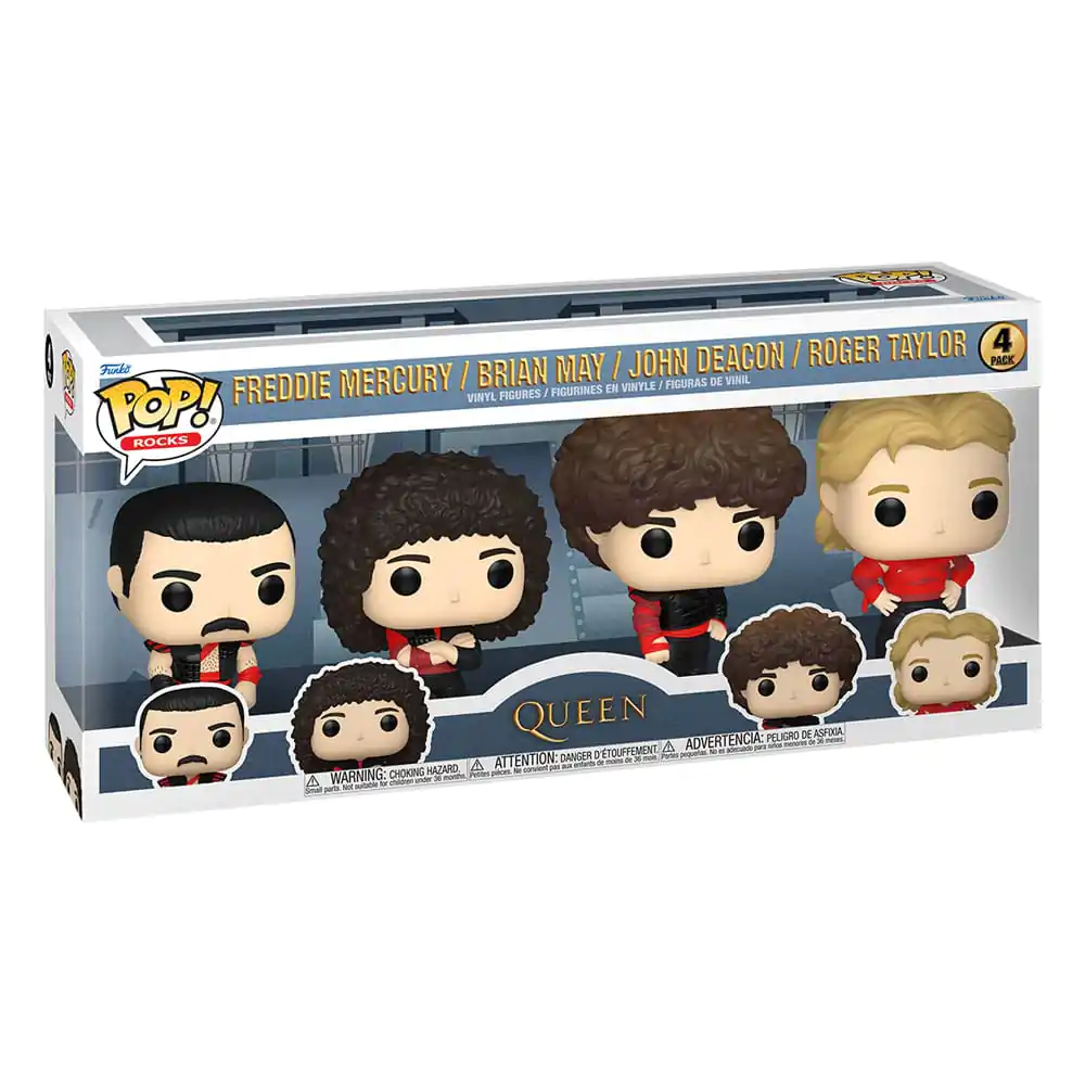 Queen Funko POP! TV Vinyl Figure 4-Pack Radio Gaga 9 cm Vinilna Figura fotografija proizvoda