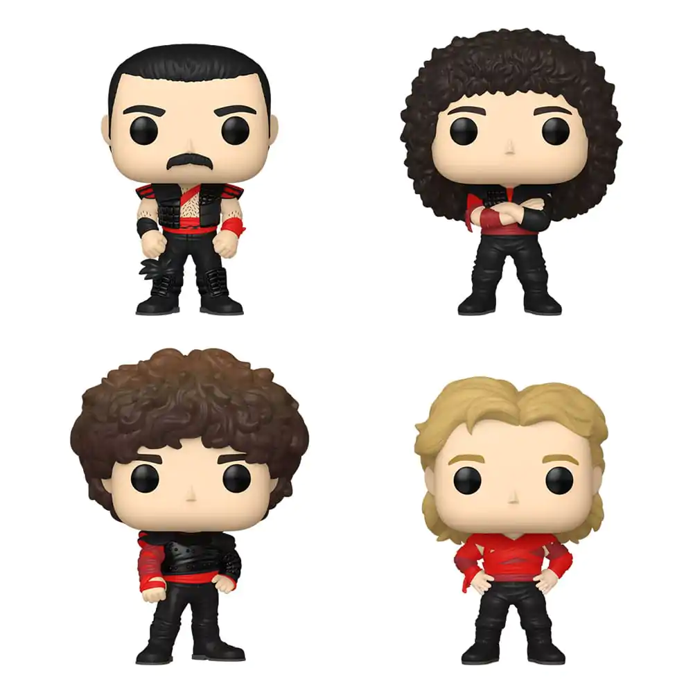 Queen Funko POP! TV Vinyl Figure 4-Pack Radio Gaga 9 cm Vinilna Figura fotografija proizvoda