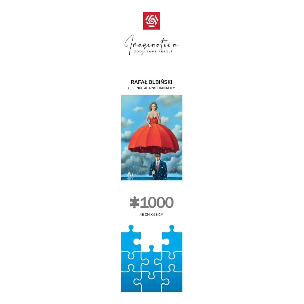 Rafal Olbinski Imagination Puzzle Obrana od banalnosti (1000 dijelova) fotografija proizvoda